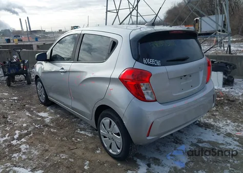 2017 Chevrolet Spark Ls Manual из США, поврежденный, VIN KL8CA6SA6HC787087